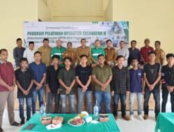 PT BEL Kembali Gelar Pelatihan Operator Excavator II untuk Pemuda Gampong Lingkar Operasional 
