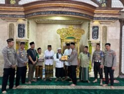 Rutin Safari Jumat, Polres Lumajang Sampaikan Himbauan Kamtibmas Dari Masjid ke Masjid