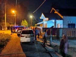 Patroli Gabungan Polsek Polres Lhokseumawe Zona Tengah Memperketat Pengawasan Guantibmas Selama Libur Bersama