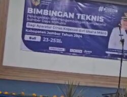 Diduga Bimtek Dinas Koperasi dan UMKM, Hanya Bungkus Perpisahan Dari Kajari jember