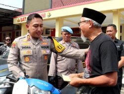 Kapolres Majalengka Serahkan Motor Hasil Curian ke Pemiliknya Warga Desa Cisetu