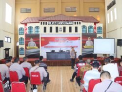 Sosialisasi Undang-Undang No. 1 Tahun 2023 (KUHP) Dilaksanakan di Polres Lhokseumawe