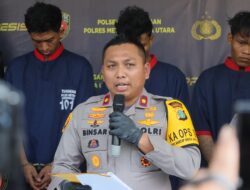 Polisi Tangkap Pelaku Tawuran yang Bacok Korban Saat Terjatuh