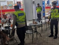 Jaga Kondusifitas Kamtibmas Jelang Konferensi WWF, Polsek Selemadeg Intensifkan Blue Light Patrol