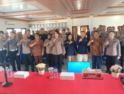 Personil Polres Tabanan Ikuti Ceramah Kesehatan Pengendalian Wabah Tanpa Vaksinasi