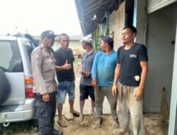 Antisipasi Gangguan Kamtibmas, Bhabinkamtibmas Desa Baturiti Sambang / DDS di Desa Binaannya