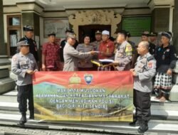 Kasat Binmas Mendampingi Dit Binmas Polda Bali Giat Supervisi dan Asistensi Sipanduberadat di Desa Sengkidu Manggis Karangasem