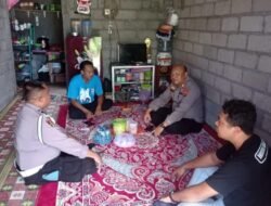 Kapolsek Bebandem dalam Rangka Cooling System, ke Tokoh Masyarakat Sekaligus Sebagai Kelian Banjar Dinas Saren Jawa Desa Budakeling