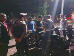 Antisipasi Kejahatan C3 dan Gangguan Kamtibmas, Pawas Pimpin Blue Light Patrol Gabungan Piket Fungsi