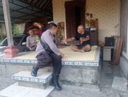 Safari Kamtibmas Kapolsek Selbar dengan Perbekel Desa Mundeh dalam Rangka Cipkon di Wilayah Selbar tetap Kondusif