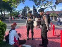 Jelang KTT WWF ke-10 di Bali, Sat Samapta Polres Tabanan Intensifkan Patroli Presisi Ke DTW Tanah Lot