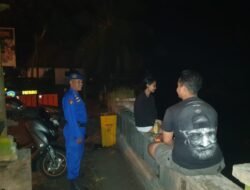 Sat Polairud Polres Karangasem Blue Light Patrol Ciptakan Situasi Aman dan Kondusif