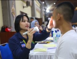 Rekrutmen Bintara Polri 2024, 2.403 Orang Ikuti Tes Kesehatan Tahap 1 di Polda Bali