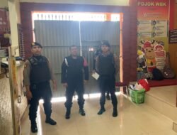 Sat Samapta Polres Tabanan Patroli Perintis Presisi di Lapas Kelas II B Tabanan