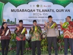 Kapolres Tabanan Hadiri Pembukaan MTQ (Musabaqoh Tilawatil Qur’an) ke XXX Kabupaten Tabanan