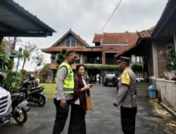 Personil Polsek Baturiti Melaksanakan pengamanan pada Giat Perayaan Hari Kenaikan Yesus Kristus