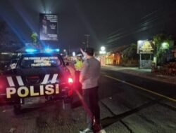 Polsek Baturiti Intensifkan Blue Light Patrol, Sasar Obyek Vital dan Tekan Kejahatan C3