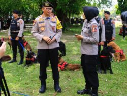 Datasemen K9 Polri Turut Amankan World Water Forum Ke-10 di Bali