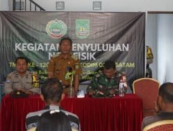 Satgas TMMD Ke- 120 Kodim 0316/Batam Bersama Dinas UMKM Melakukan Penyuluhan UMKM Kepada Warga Kavling Bukit Pelita Indah