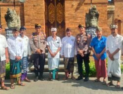 Jelang KTT WWF ke-10, Kapolsek Kediri Sambangi Tokoh Puri Kediri