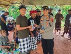 Program Polsek Seltim Mesari (Melayani, Sambang & Patroli) dalam Giat Jum’at Curhat di Wilkum Polsek Seltim