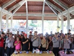 Jum’at Curhat Kapolres Tabanan di Wantilan Desa Adat Pangkung Karung Gede