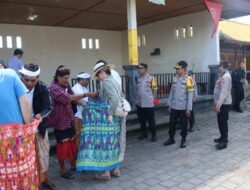 Kapolres Karangasem Pimpin Pengamanan Kunjungan Mantan Presiden Hungaria Delegasi WWF