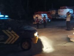 Patroli Malam Polsek Padangbai, untuk Jaga Keamanan Wilayah dalam Rangka WWF ke 10