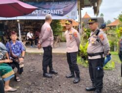 Wakapolres Karangasem Pimpin Pengamanan Kunjungan Delegasi KTT WWF ke-10 ke Kecamatan Selat, Karangasem