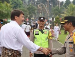 Kapolres Karangasem Kembali Pimpin Pengamanan Kunjungan Mantan Presiden Hungaria Bersama Delegasi WWF