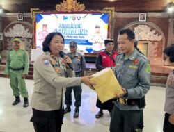 Polda Bali Gelar Minggu Kasih dengan Satkamling dan Linmas