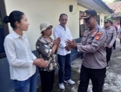 Kapolsek Kerambitan Pimpin Pelepasan Salah Satu Anggota yang Purna Tugas