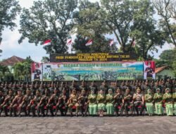 277 Peserta Secaba Dilantik Jadi Prajurit Berpangkat Serda