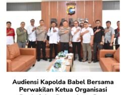 Audiensi Kapolda Babel Bersama Perwakilan Ketua Organisasi Profesi dan Perusahaan Pers