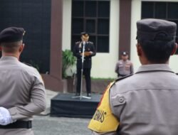 Peringati Hari Lahir Pancasila, Polres Aceh Tengah Gelar Upacara Di Mapolres Setempat
