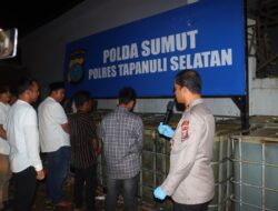 Penggerebekan Gudang Ilegal di Tapsel: 10 Ton Solar Subsidi Diamankan