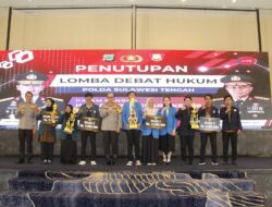 Lomba Debat Hukum Hari Bhayangkara, Untad Raih Juara Pertama