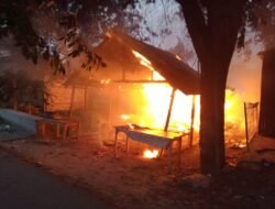 Warung Milik Warga Syamtalira Bayu Ludes Terbakar, Kerugian Capai Rp 25 Juta