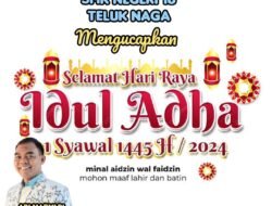 Adi Maryadi  Kepala Sekolah SMKN 10 Teluk Naga Kabupaten Tangerang Beserta Staf dan Guru Mengucapkan , Selamat Hari Raya Idul Adha 1445 Hijriah / 2024 M