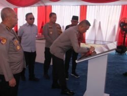 Kapolda Jatim Letakan Batu Pertama Gedung Satya Haprabu Polres Sumenep