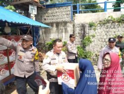 Hari Bhayangkara, Polisi Salurkan Kembali 75 Paket Sembako dan Cek Kesehatan Gratis di Karawaci