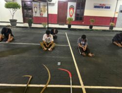 Remaja Ala Gangster di Amankan Patroli Perintis Polrestabes Surabaya