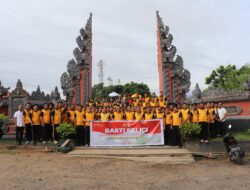 Pasukan Kuning bersenjata Sapu Lidi, Serbu Rumah Ibadah ‘Bakti Reliqi’ Hari Bhayangkara ke-78