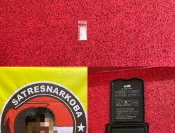 Warga Asal Tulang Bawang Barat Di Aman Kan Sat Res Narkoba Polres Mesuji