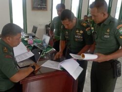 Kasdim Pimpin Kegiatan Pengumpulan Data Komduk
