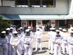 Dansatban Koarmada II Pimpin Pengukuhan Komandan KRI Sungai Gerong-906