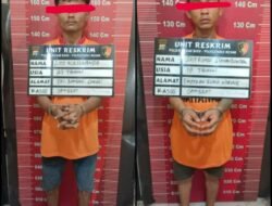 Polsek Medan Baru Amankan 2 Pelaku Pencurian Handphone di Jalan Gajah Mada Medan