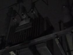 Travo Listrik 161 Disambar Petir, Sebagian Desa Geulanggang Kulam dan Cot Kuta Gelap Gulita