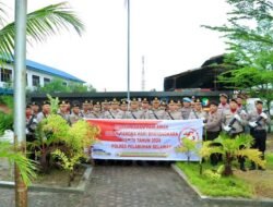 Dalam Rangka Menyambut Hari Bhayangkara Ke-78, Polres Pelabuhan Belawan Laksanakan Ziarah Makam Pahlawan