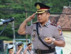 Jelang HUT Bhayangkara ke-78, Kapolres Lebak Pimpin Ziarah dan Tabur Bunga di TMP Sirna Rana Rangkasbitung